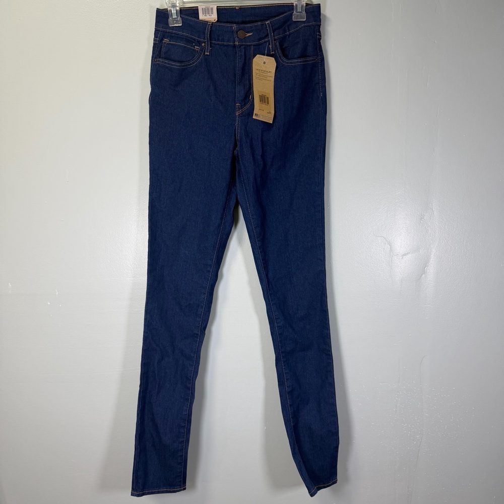 Levi's Sculpt Hypersoft Jeans in Rich Blue 28x32 NWT‎